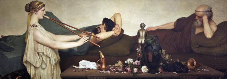 Alma-Tadema, Sir Lawrence The Siesta (mk23) china oil painting image